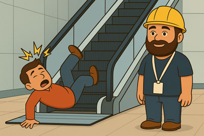 پوشش هزینه‌های پزشکی و نقص عضو در بیمه پله‌برقی