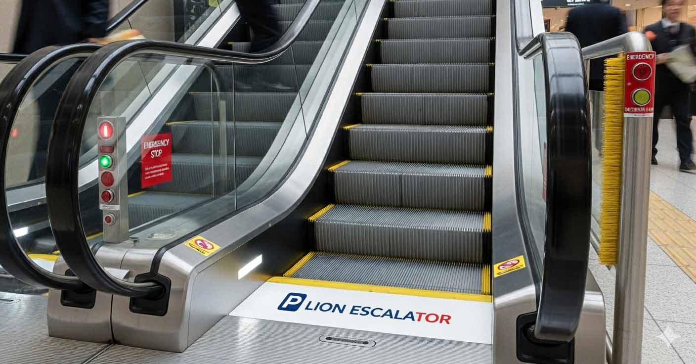 پله برقی مدرن و ایمن ساخت شرکت پله برقی لاین با رعایت استانداردها