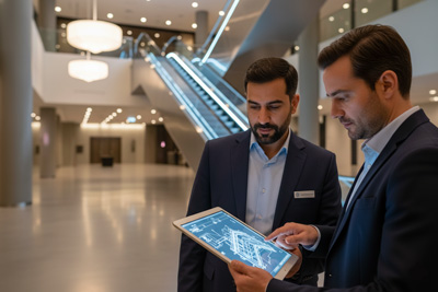 مشاوره و طراحی پله برقی خاص توسط پله برقی لاین