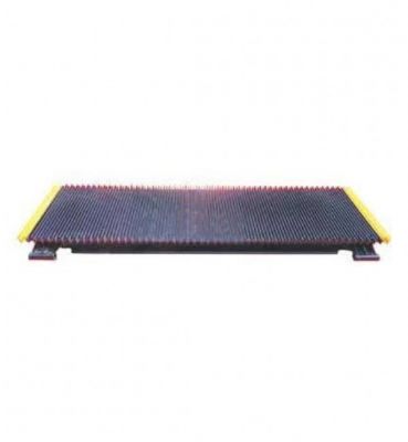 |Moving Walking Palette Stainless Yellow Plastic Side Strip