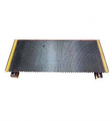 |Moving Walking Palette Stainless Yellow Plastic Side Strip