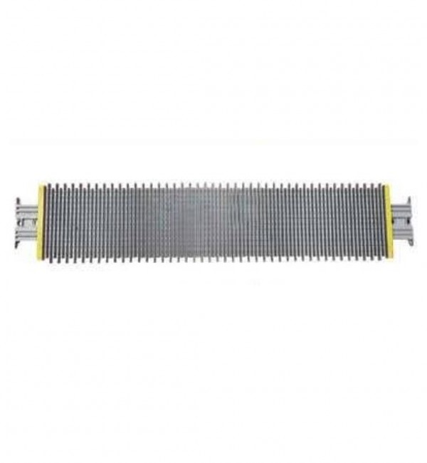 Moving Walking Palette Aluminum Silver gray yellow side bar