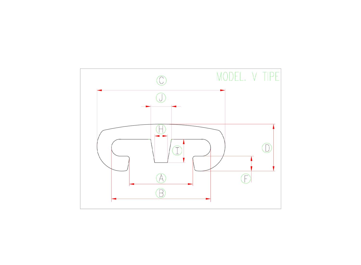 هندریل پله برقی V-Type به رنگ آبی برند Kone