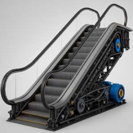 فروش قطعات پله برقی با بهترین قیمت