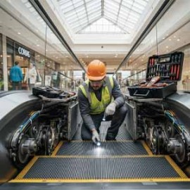 سرویس پله برقی؛ هزینه‌ها، مراحل و نکات ضروری