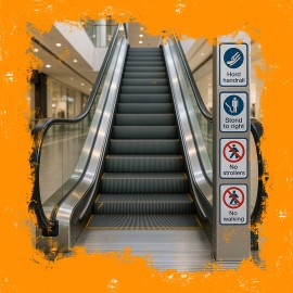 استاندارد EN115 در نصب پله برقی