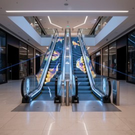 پله برقی شیشه ای: راهنمای کامل انواع، مشخصات فنی و نصب