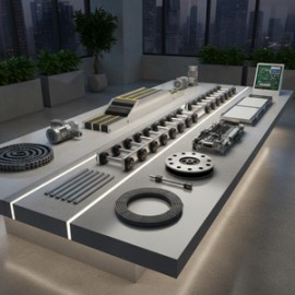 بررسی مواد و متریال به کار رفته در پله‌ برقی و تأثیر آن بر کیفیت