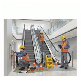 راهنمای جامع آزمایش‌های ایمنی و کنترل کیفیت پس از نصب پله برقی