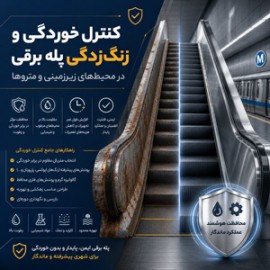 کنترل خوردگی و زنگ‌زدگی پله برقی در محیط‌های زیرزمینی و متروها